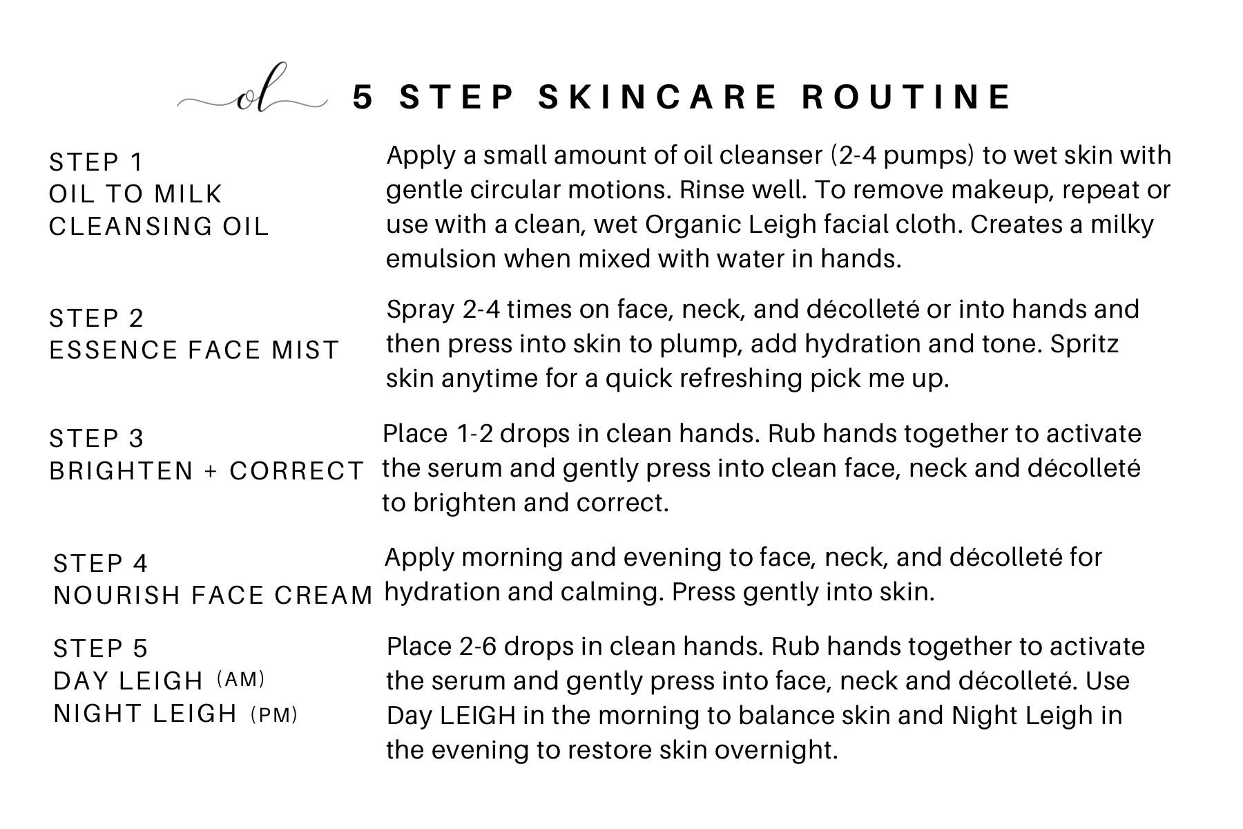 5-Step Skincare Routine TRAVEL SIZE Bundle Set (Save 10%)