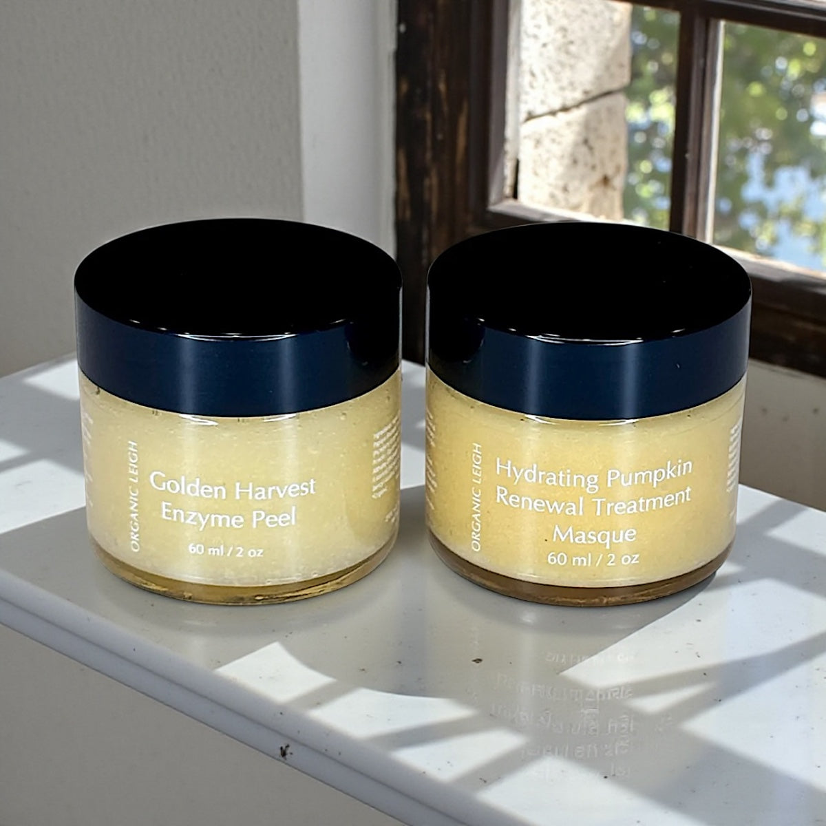 Pumpkin Spa Duo: Peel & Masque - Exfoliate & Restore – Organic LEIGH