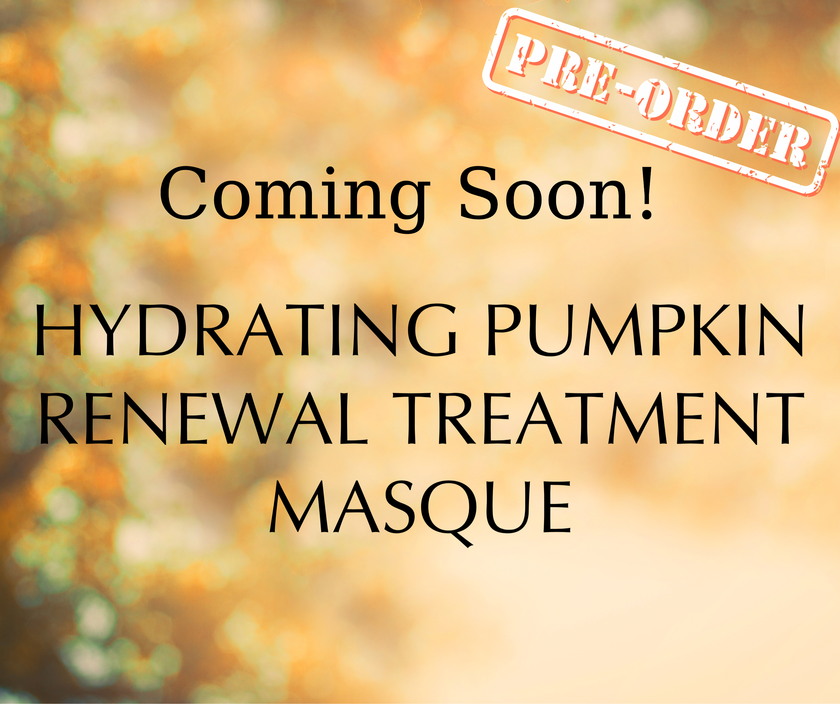 Hydrating Pumpkin Renewal Treatment Masque