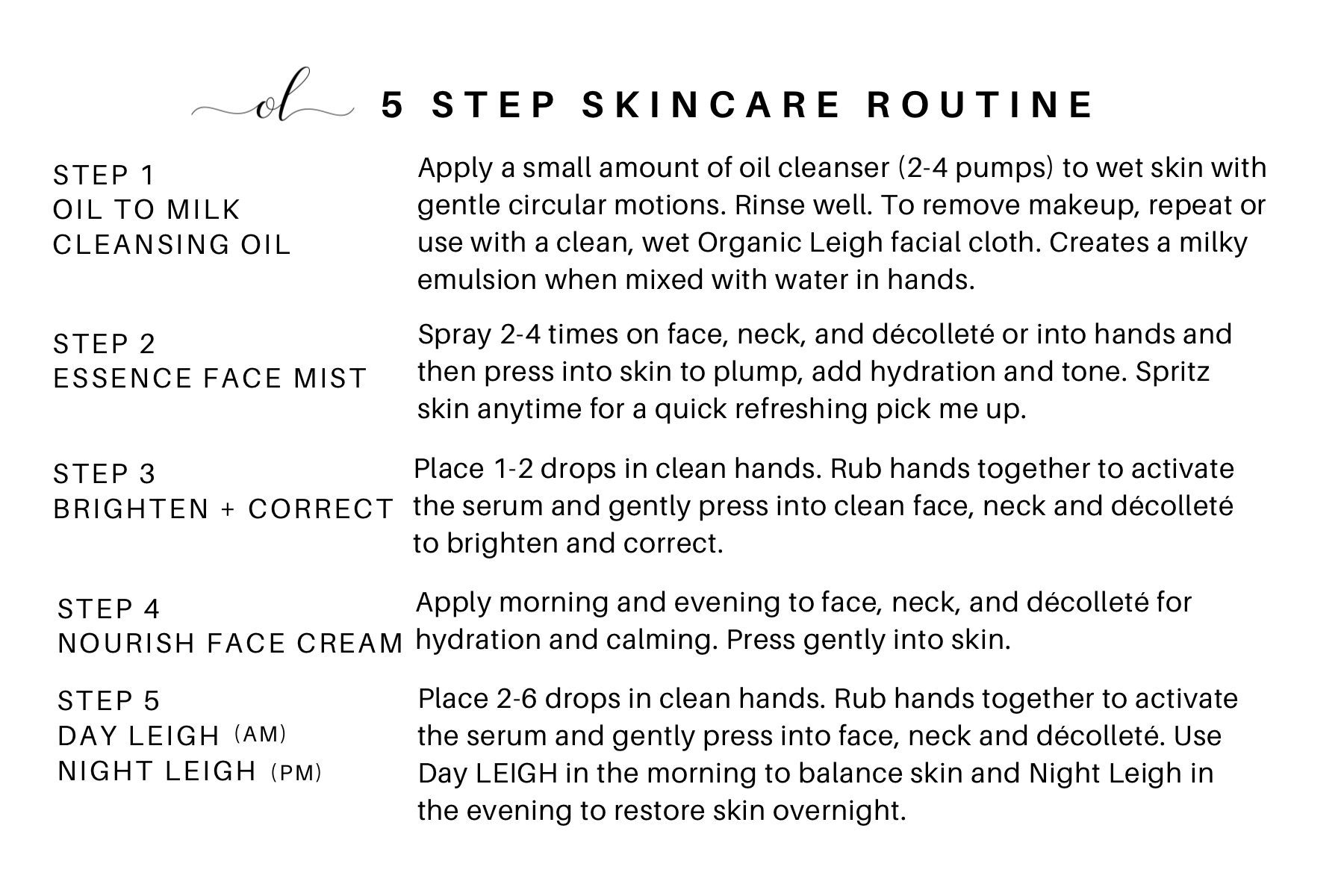 5-Step Skincare Routine TRAVEL SIZE Bundle Set (Save 20%)